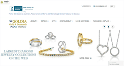 Desktop Screenshot of goldia.com