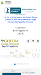 Mobile Screenshot of goldia.com